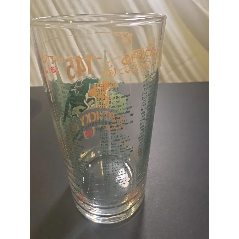Kentucky Derby 2019 145th Running Mint Julep Glass Churchill Downs Horse Racing